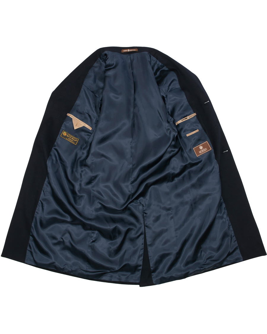 Herre | Jakker | Morris Heritage | Gillis Loro Piana Wool Coat Navy