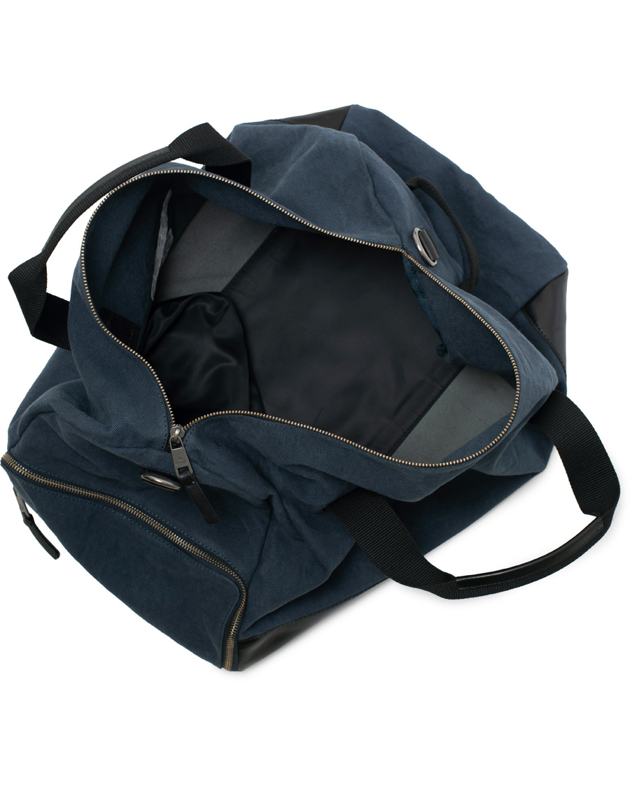 Herre | Morris Miller Canvas Weekendbag Navy/black | Morris | Miller Canvas Weekendbag Navy/black