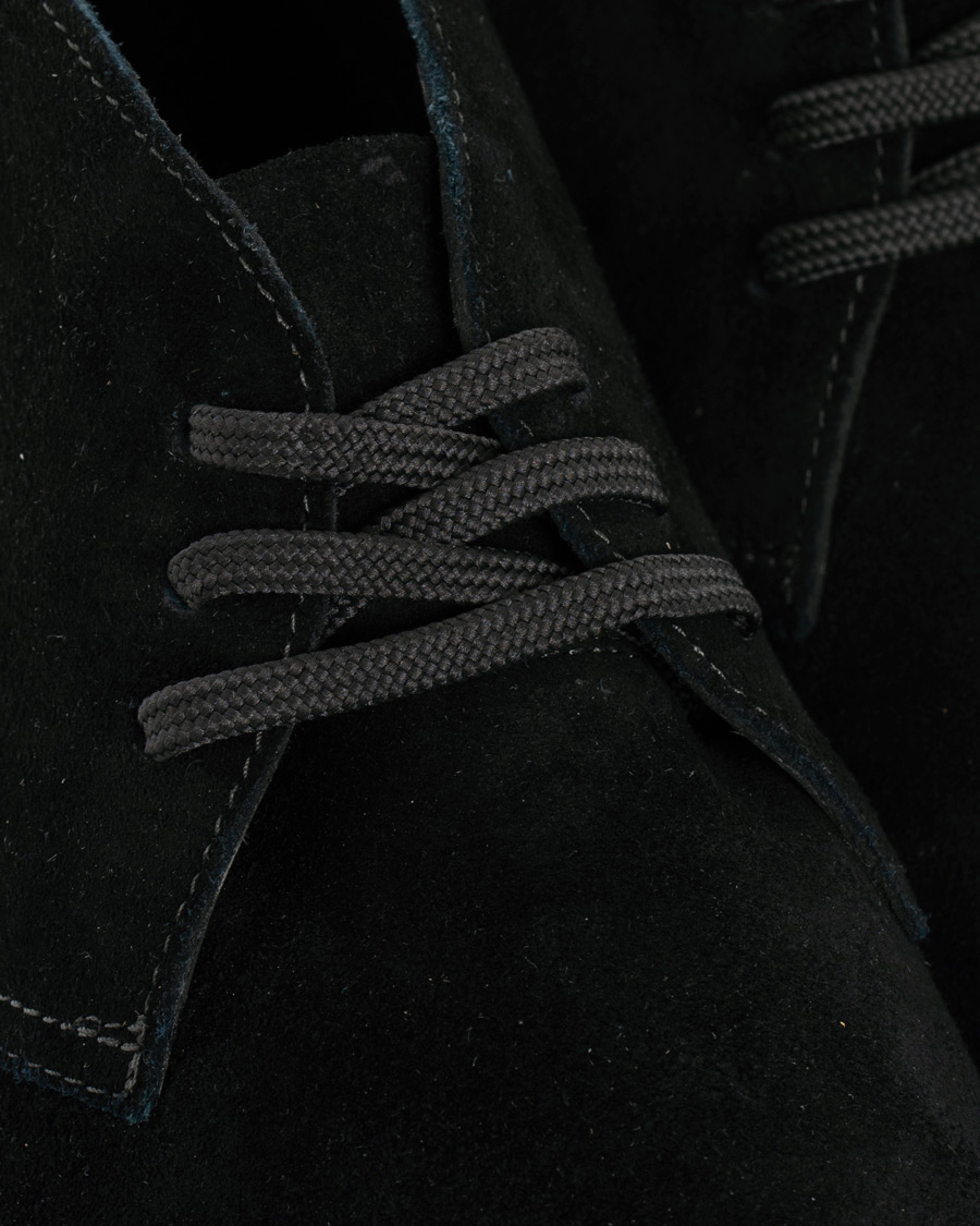 Herre | Fred Perry Portwood Suede Chukka Sneaker Black/Champagne | Fred Perry | Portwood Suede Chukka Sneaker Black/Champagne