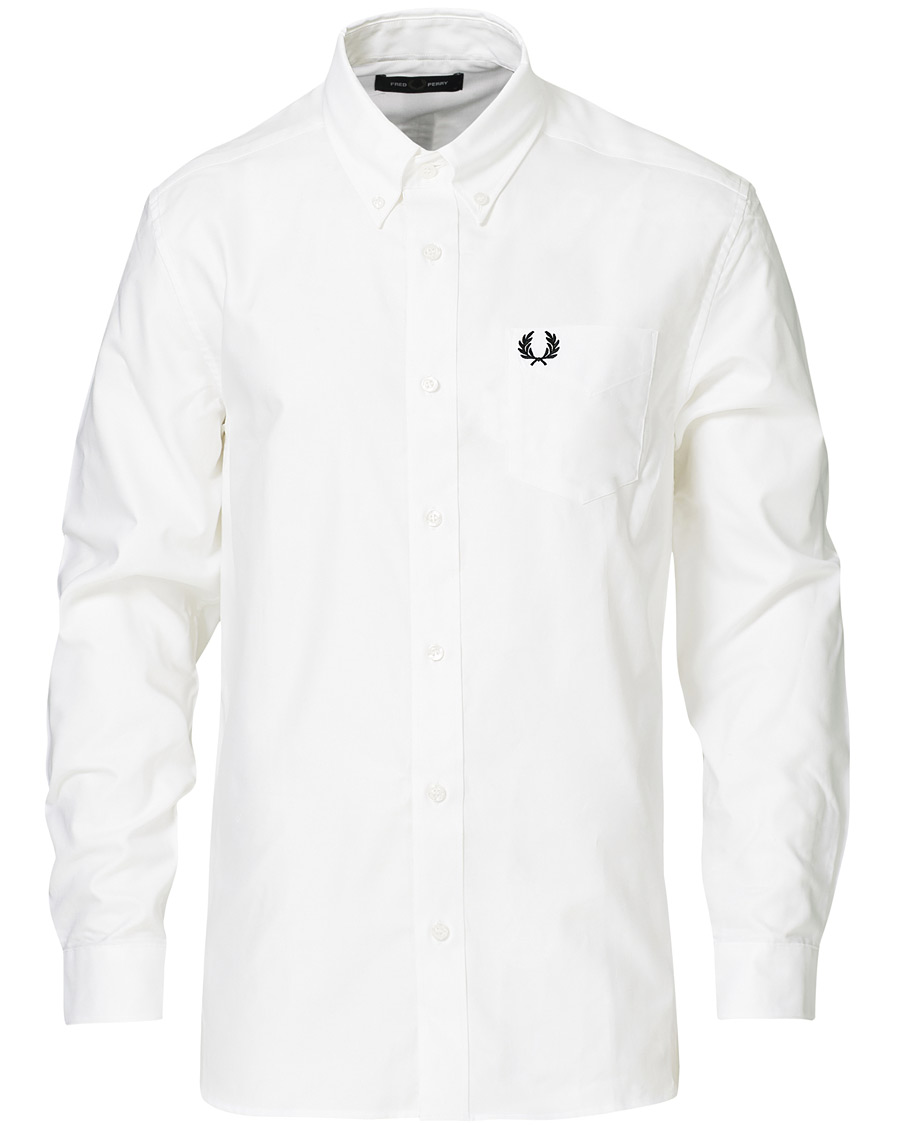Herre | Skjorter | Fred Perry | Classic Oxford Shirt White