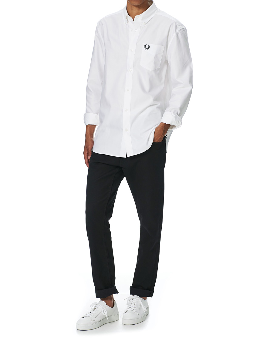 Herre | Skjorter | Fred Perry | Classic Oxford Shirt White