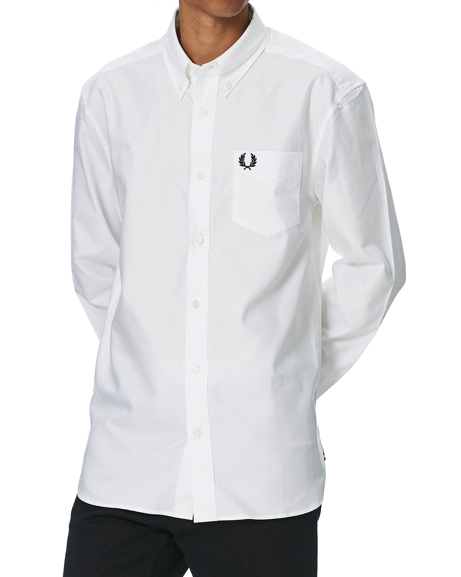 Herre | Skjorter | Fred Perry | Classic Oxford Shirt White