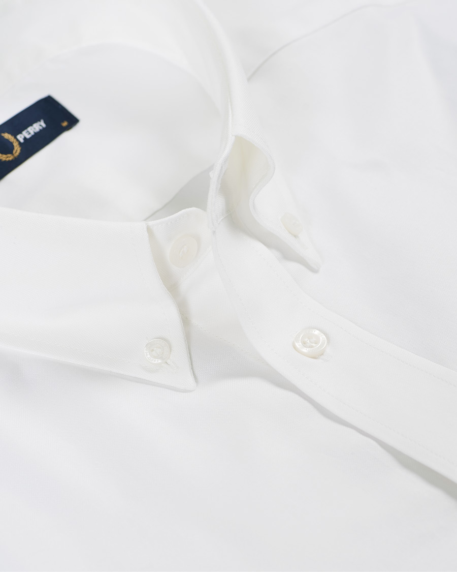 Herre | Skjorter | Fred Perry | Classic Oxford Shirt White