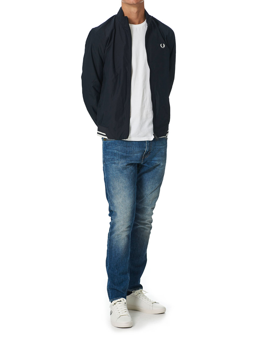 Herre | Jakker | Fred Perry | Twin Tip Sports Jacket Navy