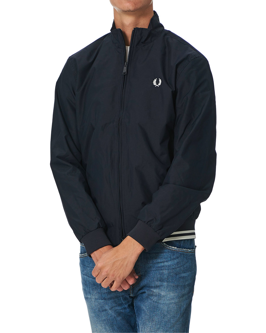 Herre | Jakker | Fred Perry | Twin Tip Sports Jacket Navy
