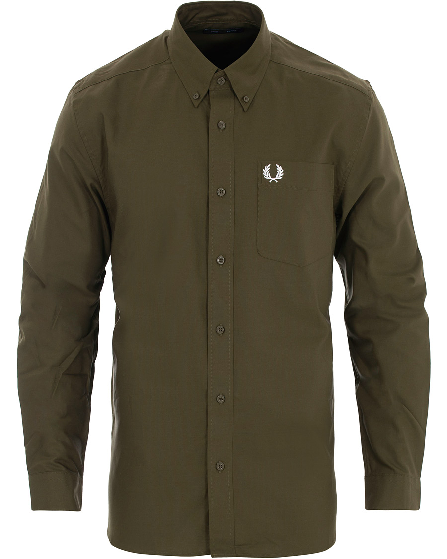 Herre | Skjorter | Fred Perry | Classic Oxford Shirt Green
