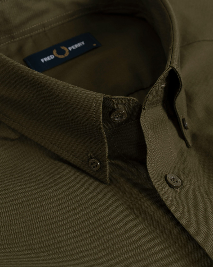 Herre | Skjorter | Fred Perry | Classic Oxford Shirt Green