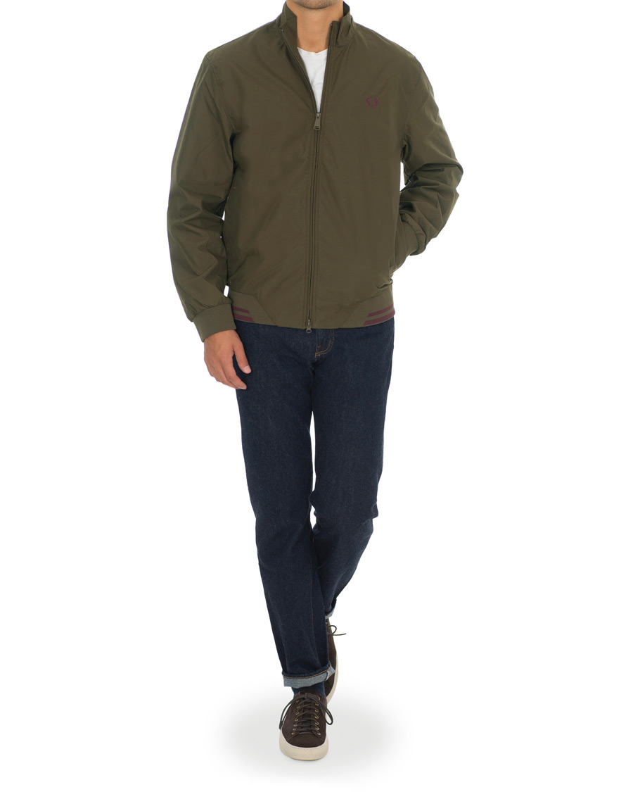 Herre | Jakker | Fred Perry | Twin Tip Sports Jacket Green