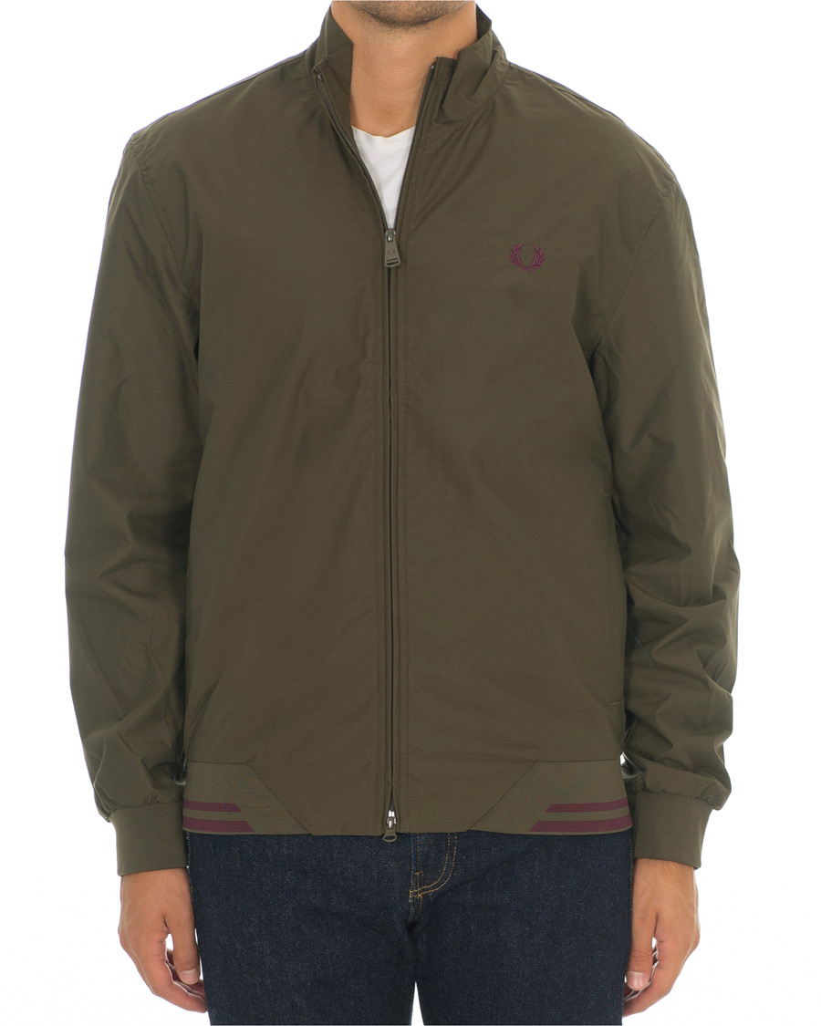 Herre | Jakker | Fred Perry | Twin Tip Sports Jacket Green