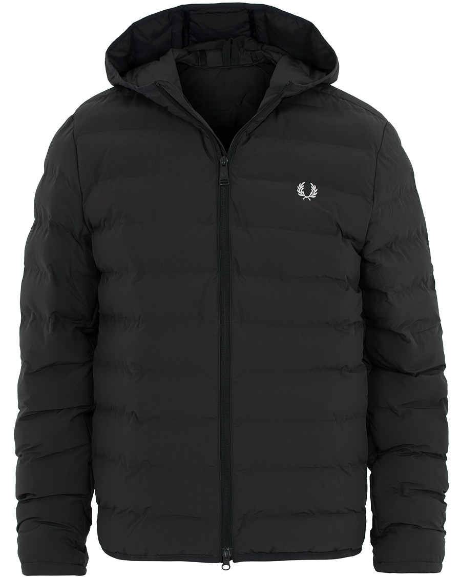 Herre | Jakker | Fred Perry | Insulated Hooded Jacket Black