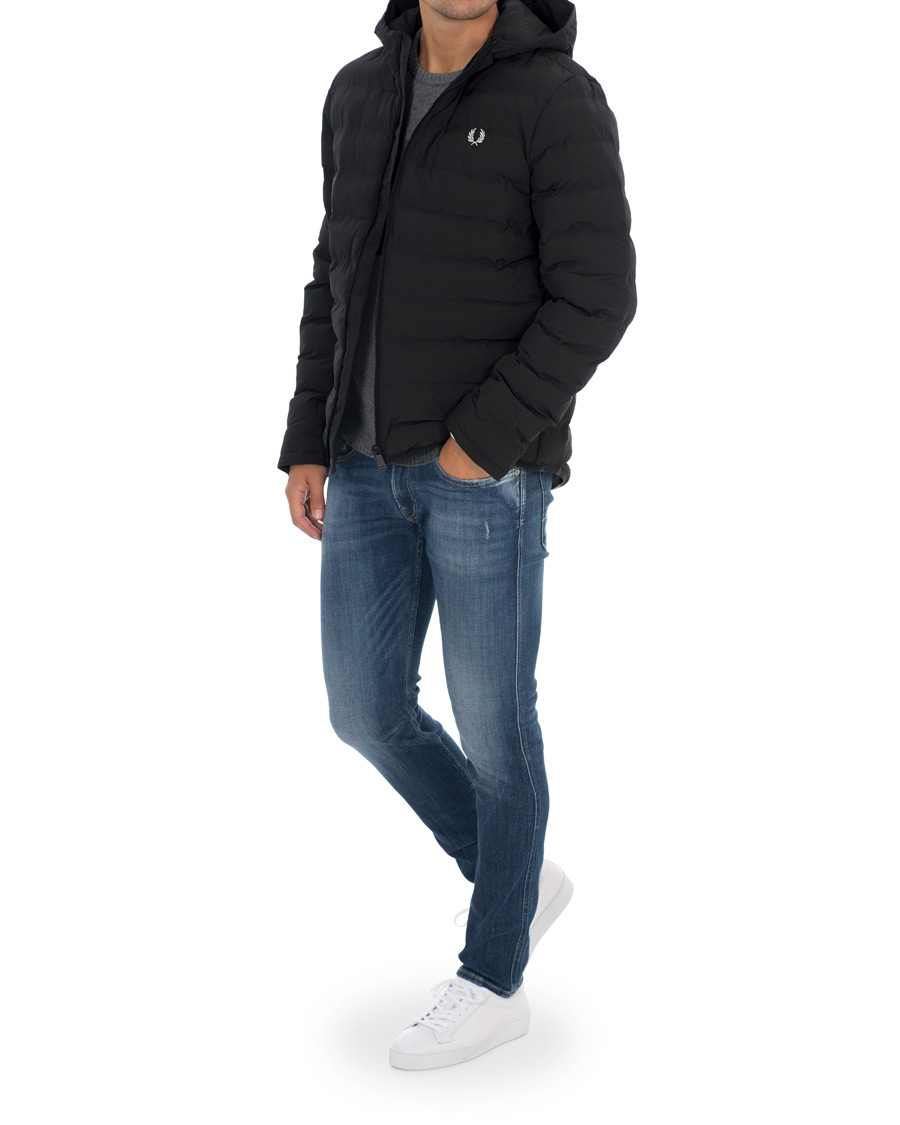 Herre | Jakker | Fred Perry | Insulated Hooded Jacket Black