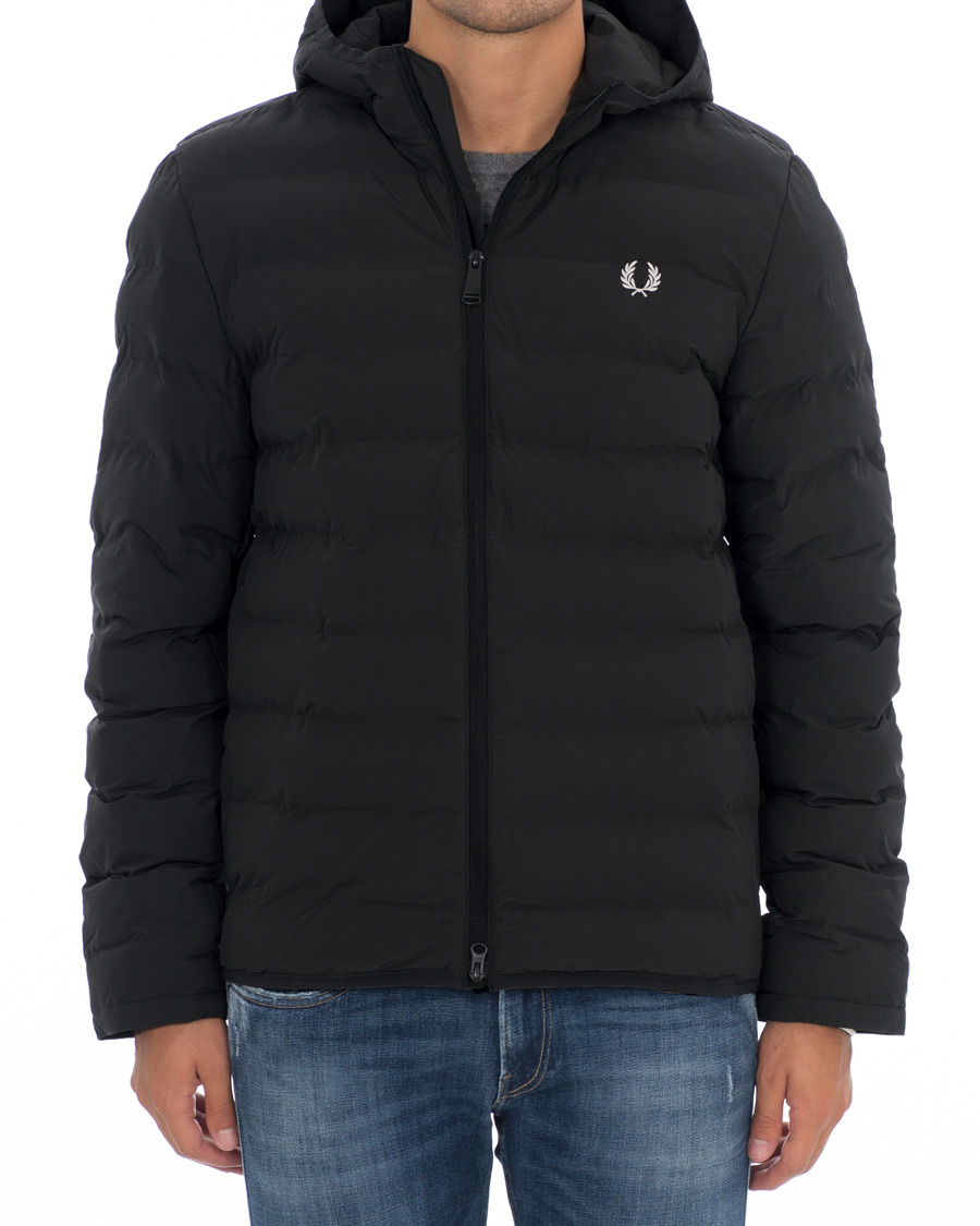 Herre | Jakker | Fred Perry | Insulated Hooded Jacket Black