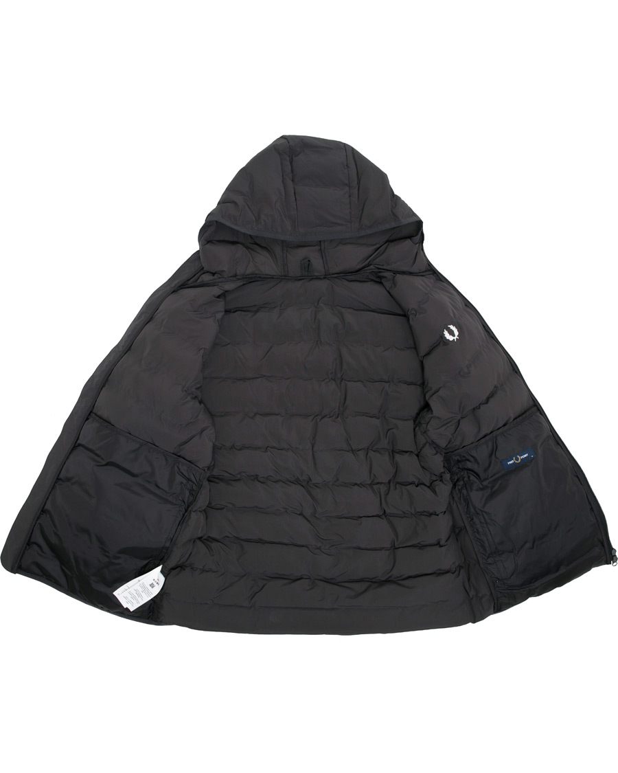 Herre | Jakker | Fred Perry | Insulated Hooded Jacket Black