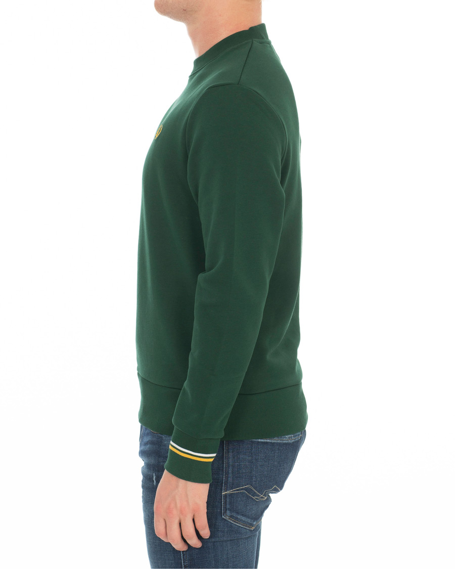 Herre | Gensere | Fred Perry | Crew Neck Sweatshirt Green