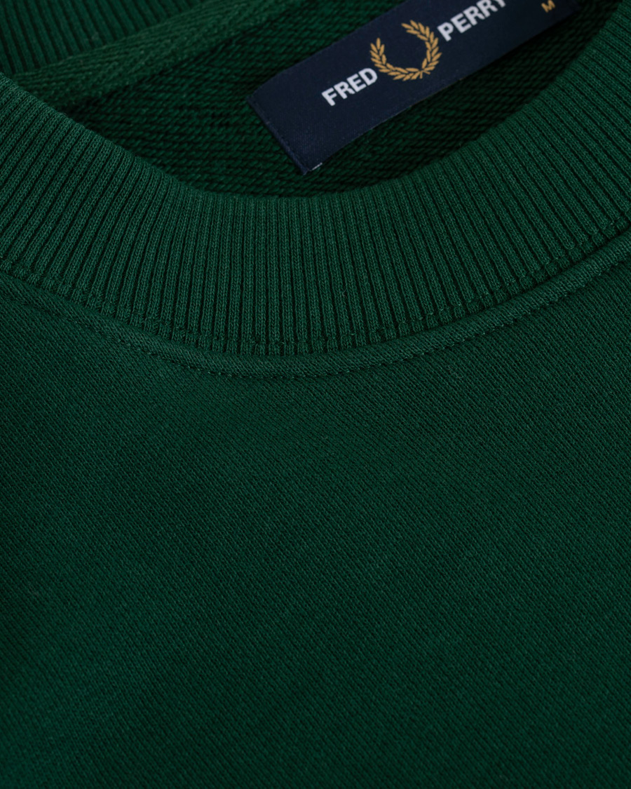 Herre | Gensere | Fred Perry | Crew Neck Sweatshirt Green