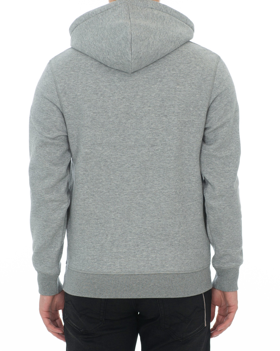 Herre | Gensere | Fred Perry | Graphic Hooded Sweatshirt Steel Marl
