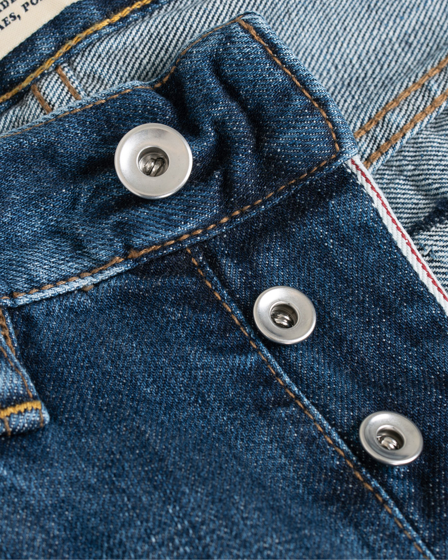 Herre | Jeans | C.O.F. Studio | M3 Regular Tapered Fit Selvedge Jeans Classic Worn