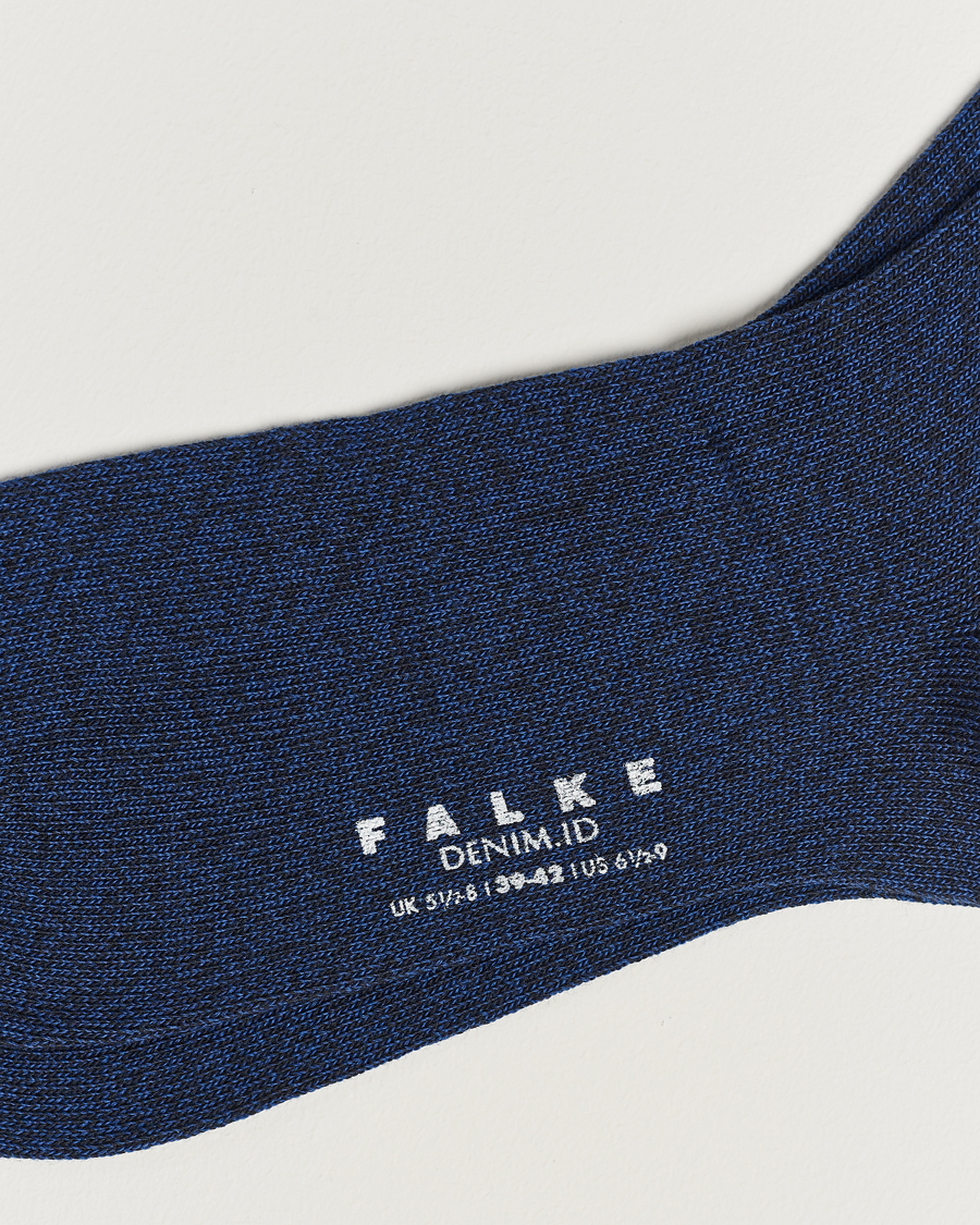Herre |  | Falke | Denim ID Jeans Socks Dark Navy
