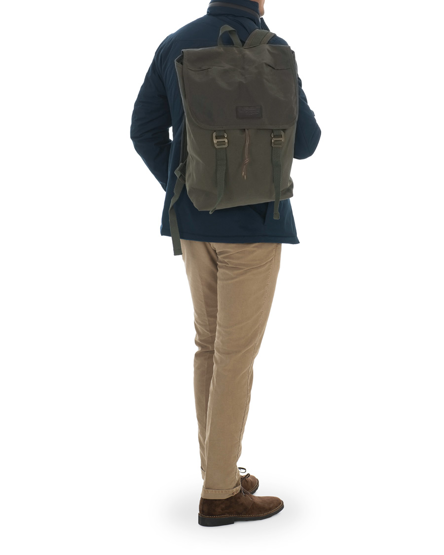 Herre | Filson Rugged Twill Ranger Backpack Otter Green Canvas | Filson | Rugged Twill Ranger Backpack Otter Green Canvas
