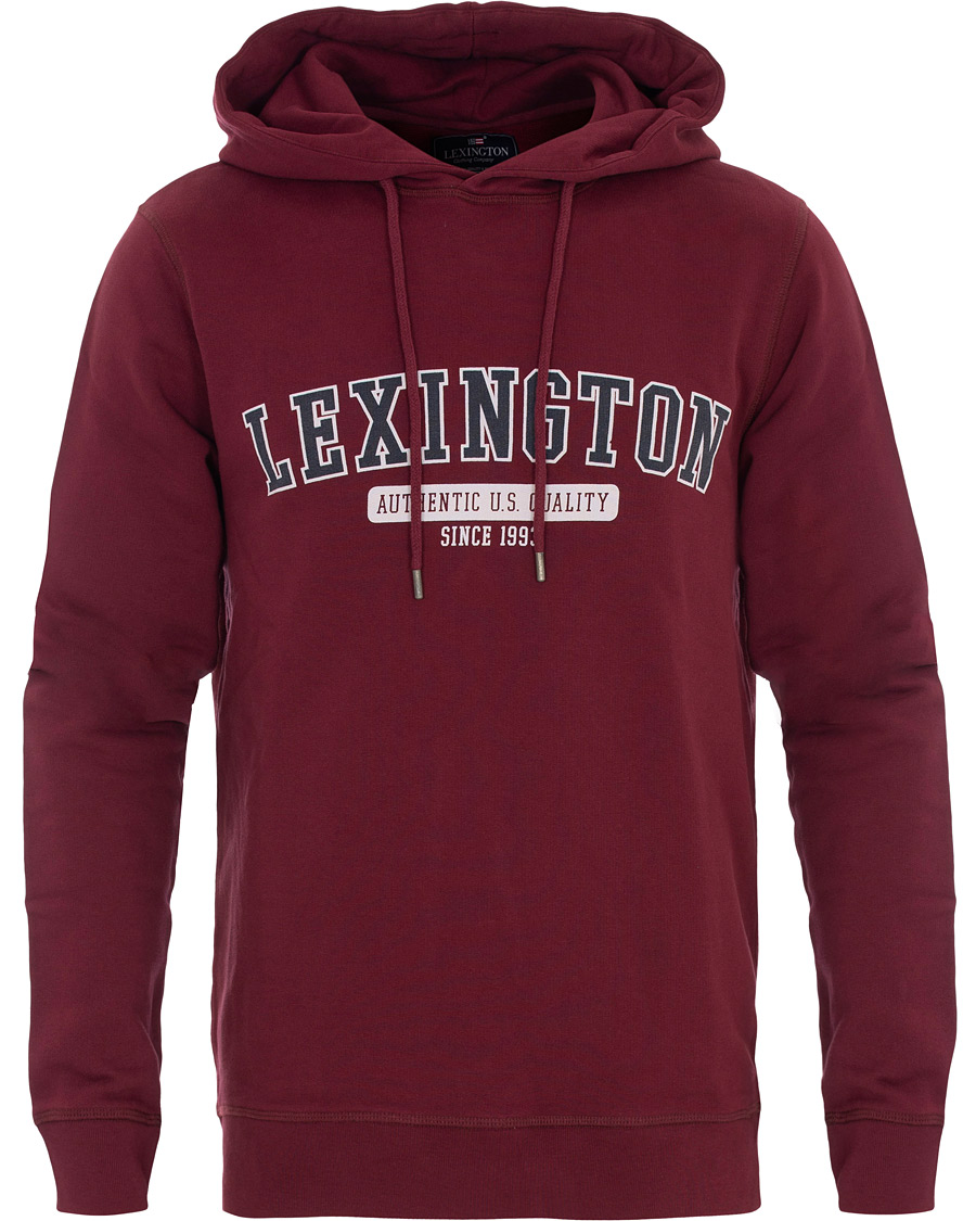 Herre | Gensere | Lexington | Perry Hood Dark Red