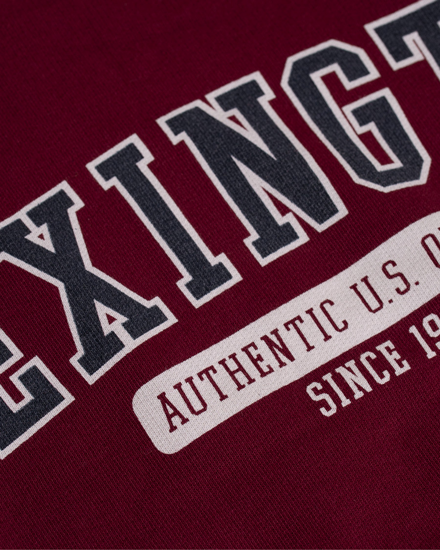 Herre | Gensere | Lexington | Perry Hood Dark Red