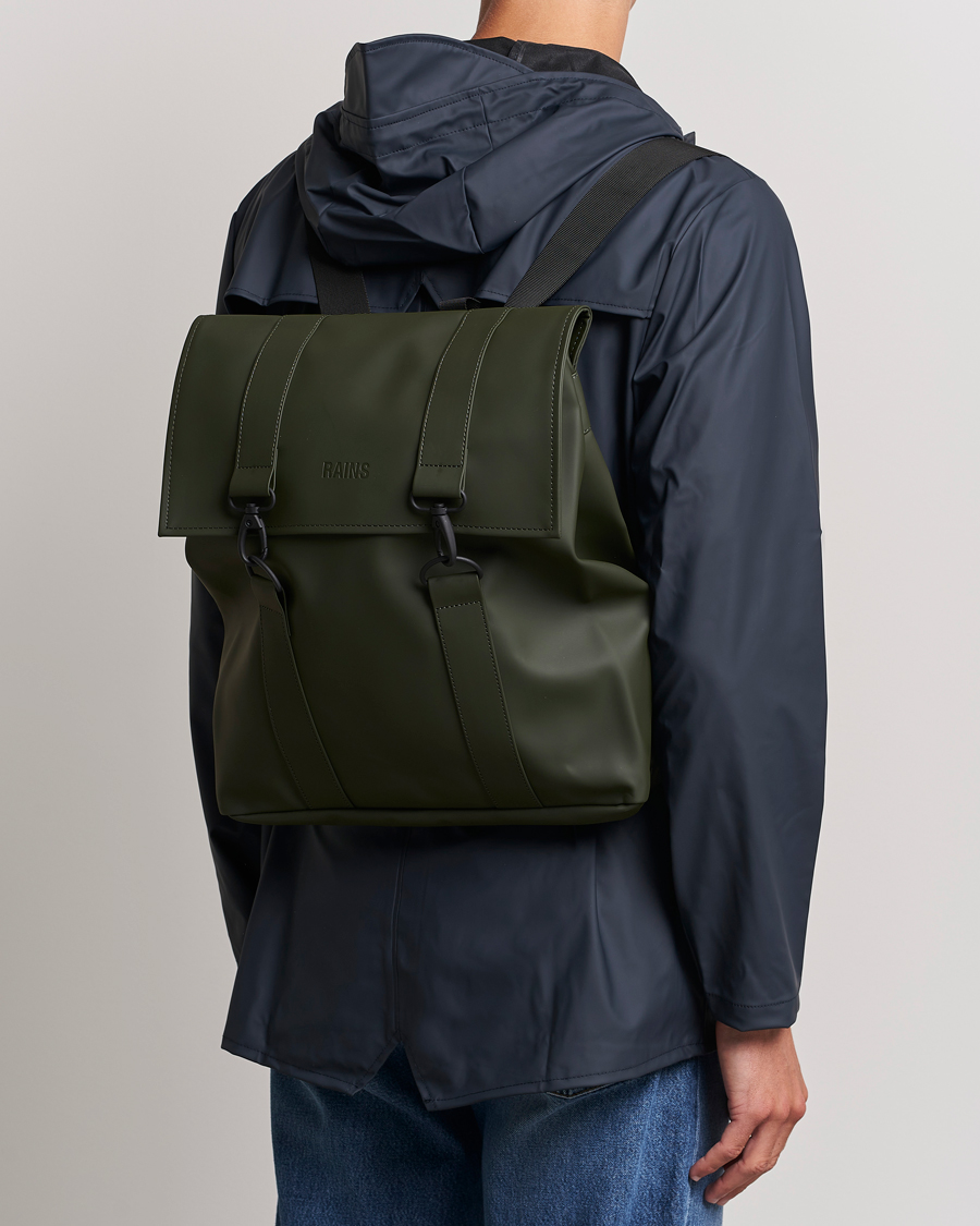 Herre | | RAINS | Messenger Bag Green
