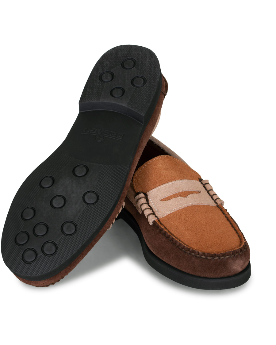 Herre | Sebago Dan Suede Polaris Loafer Tricolor | Sebago | Dan Suede Polaris Loafer Tricolor