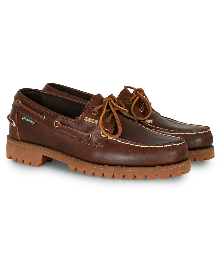 Herre | Sebago Ranger Waterproof Boat Shoe Brown | Sebago | Ranger Waterproof Boat Shoe Brown