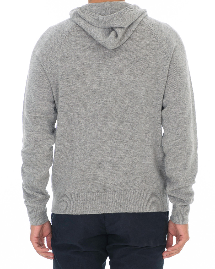 Herre | Gensere | Soft Goat | Cashmere Chunky Hoodie Grey