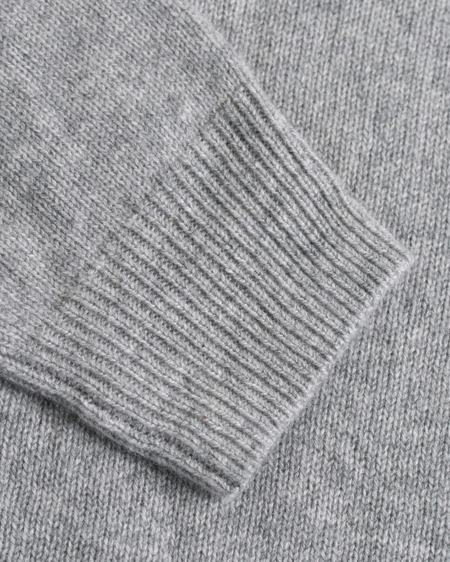 Herre | Gensere | Soft Goat | Cashmere Chunky Hoodie Grey