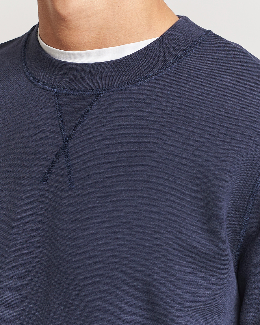 Herre | Gensere | Sunspel | Loopback Sweatshirt Navy