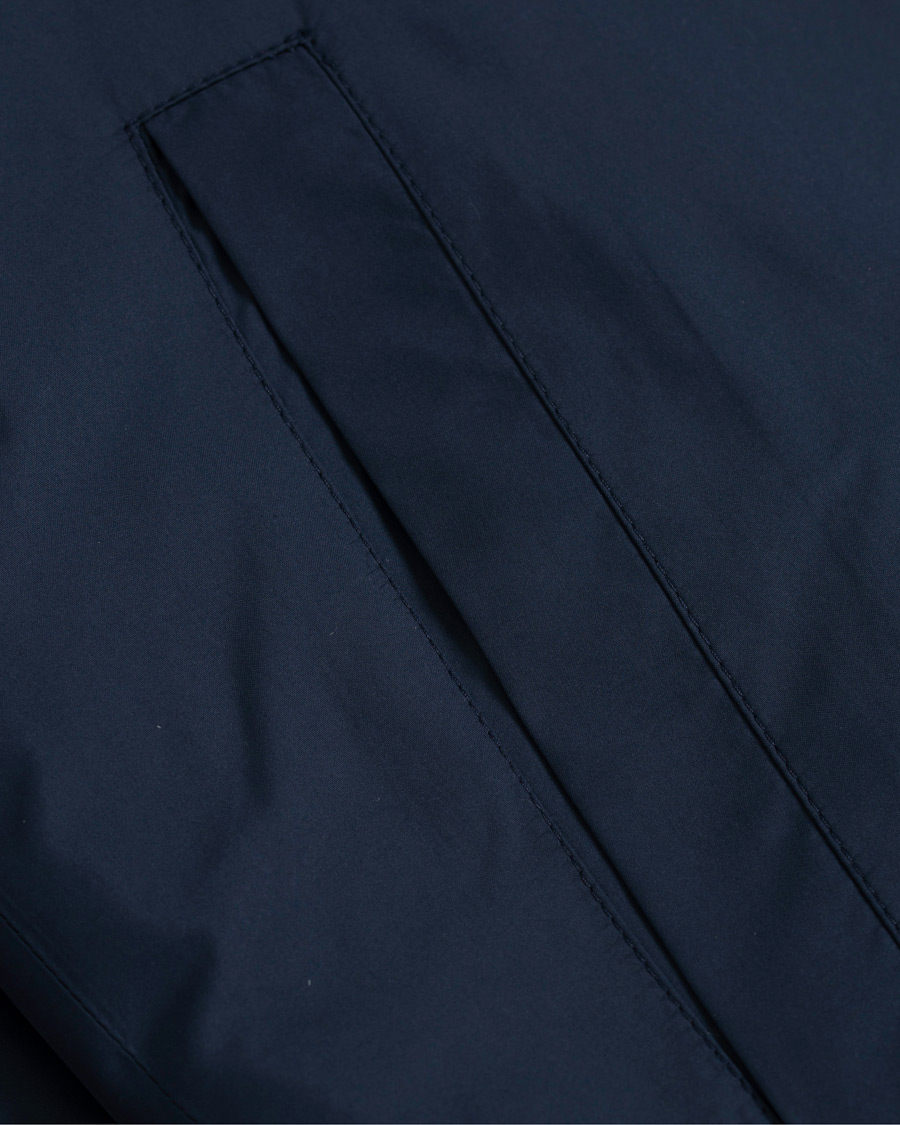 Herre | Jakker | Sunspel | Padded Full Zip Gilet Navy