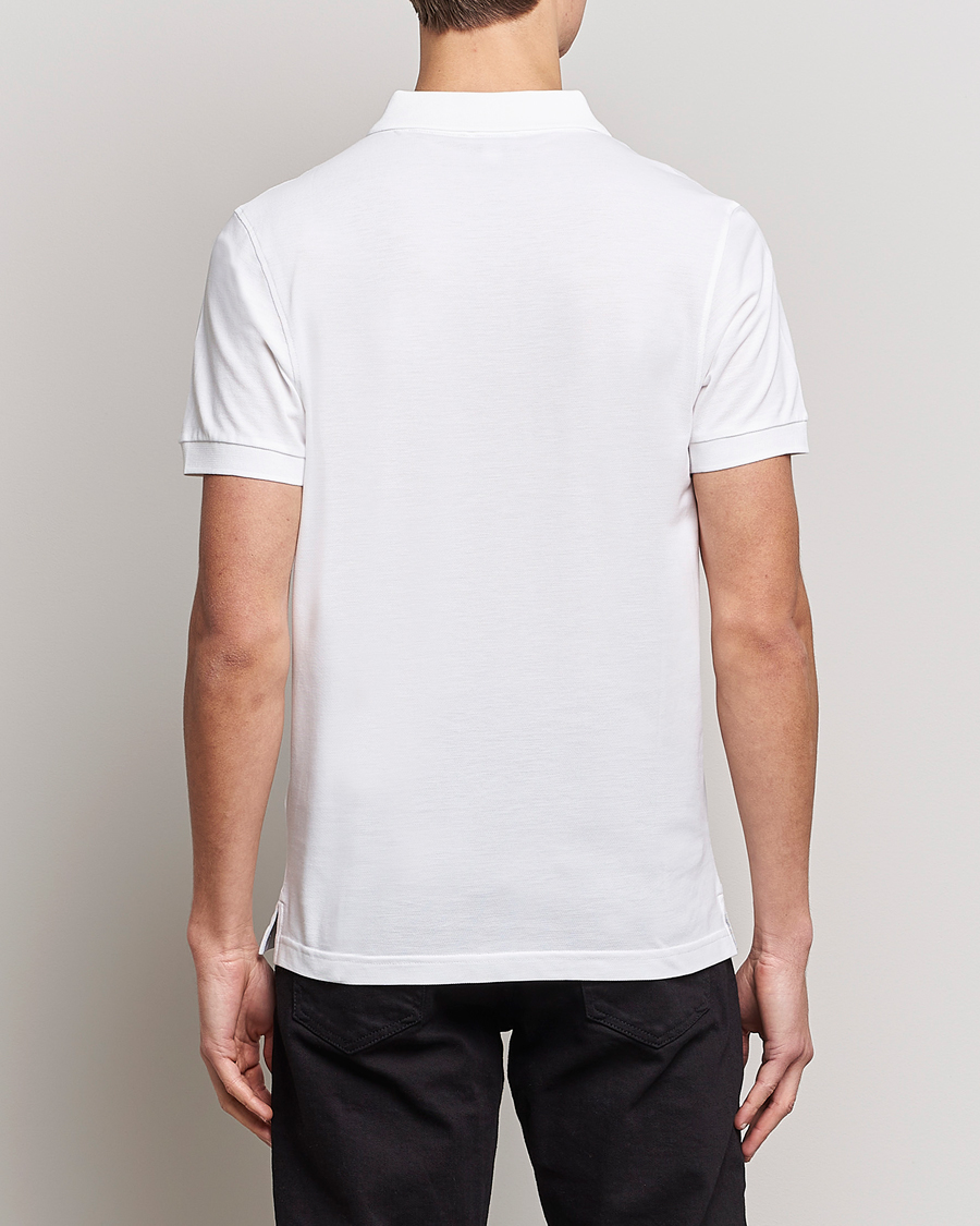 Herre | Pikéer | Sunspel | Short Sleeve Pique Polo White