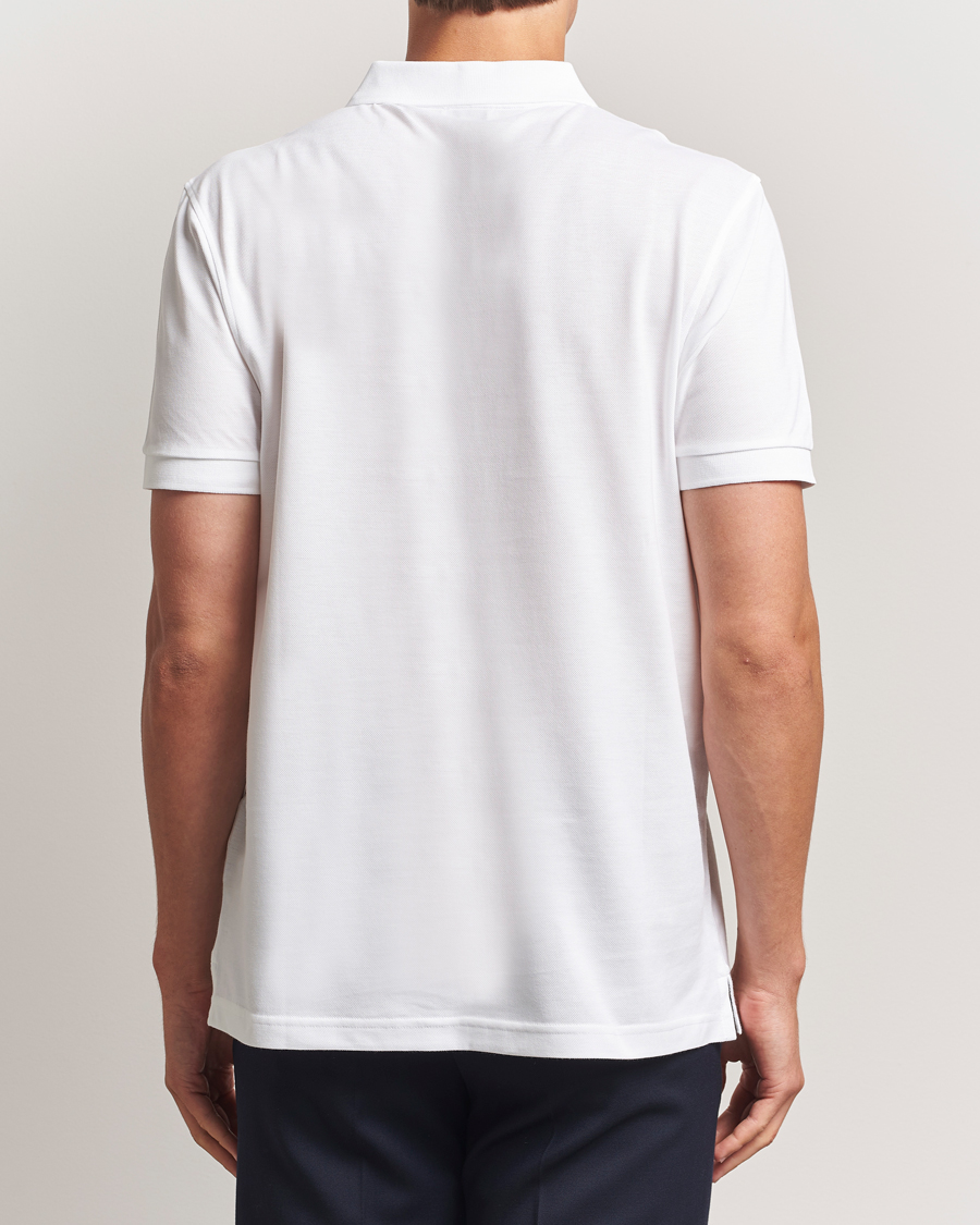 Herre | Pikéer | Sunspel | Short Sleeve Pique Polo White