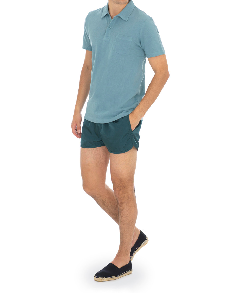 Herre | Badeshorts | CDLP | Piscina Short Length Swim Shorts Bellagio Blue