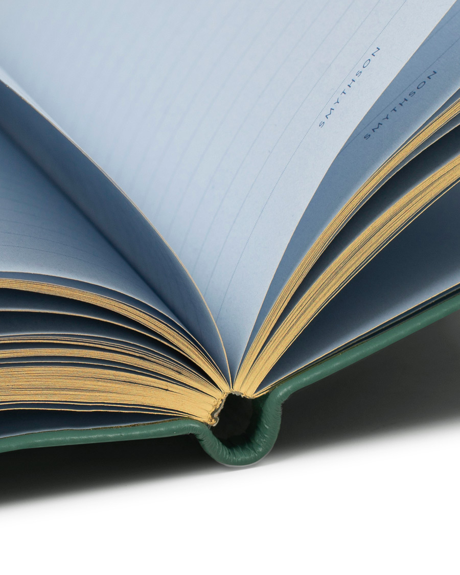 Herre | Smythson Panama Notebook Sea Green Make It Happen | Smythson | Panama Notebook Sea Green Make It Happen