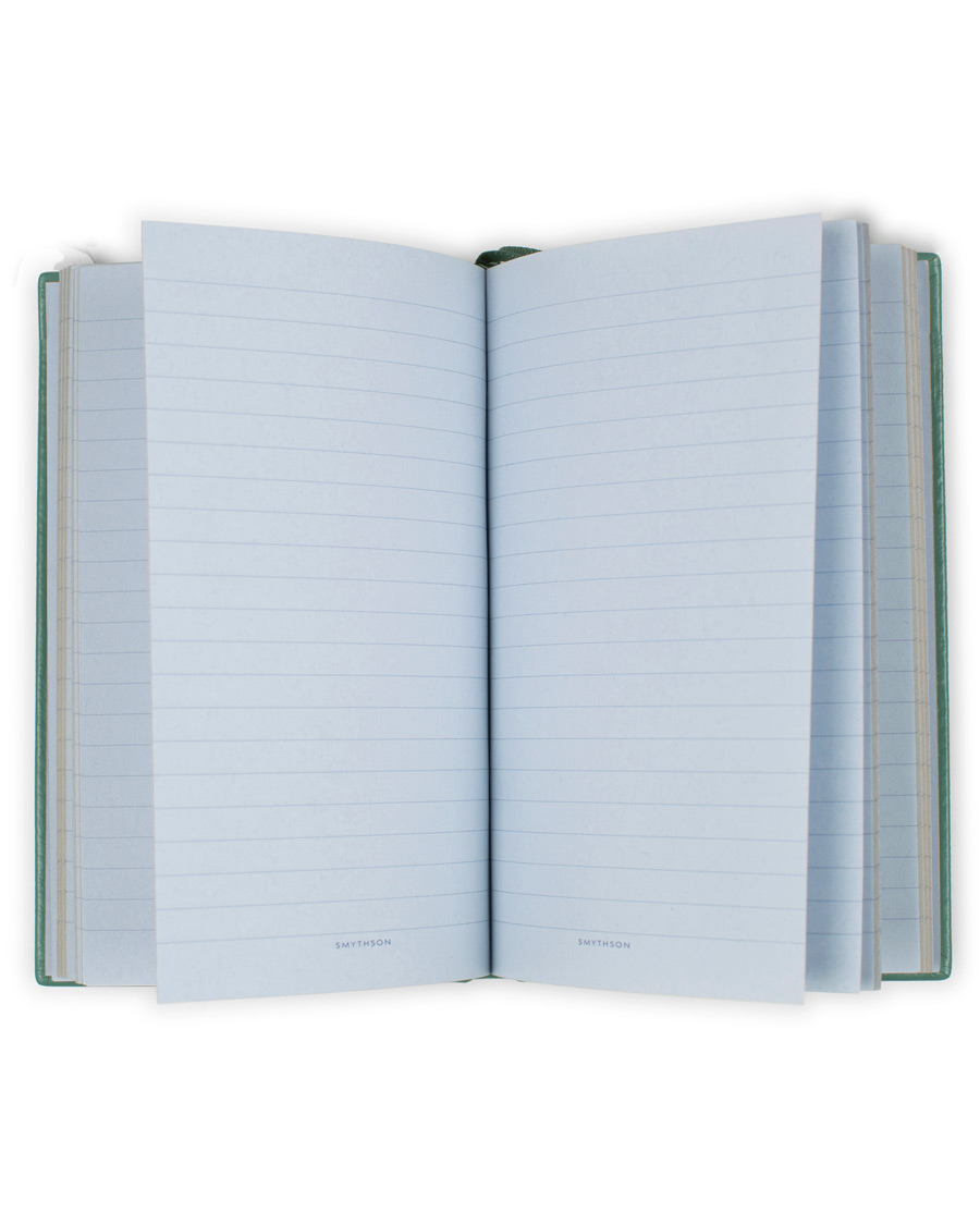 Herre | Smythson Panama Notebook Sea Green Make It Happen | Smythson | Panama Notebook Sea Green Make It Happen