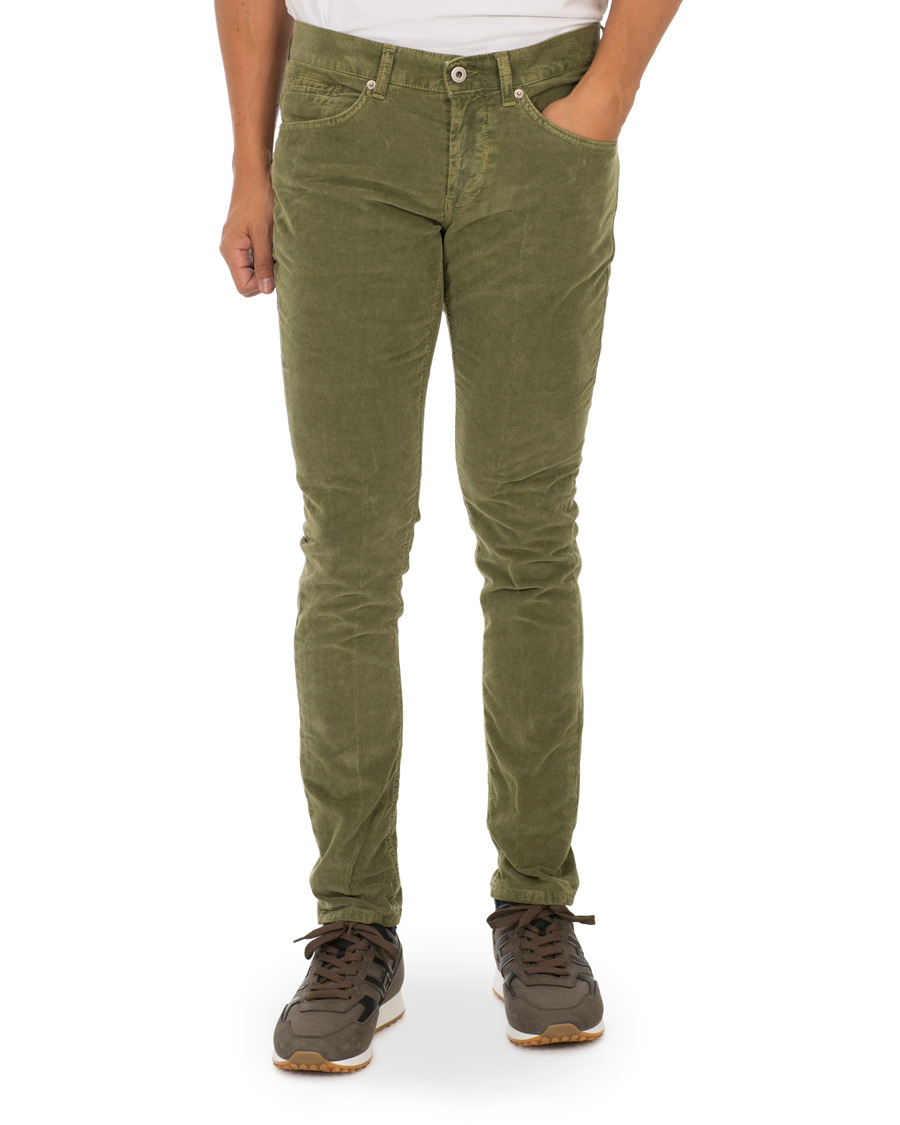 Herre | Bukser | Dondup | George Corduroy Trousers Green