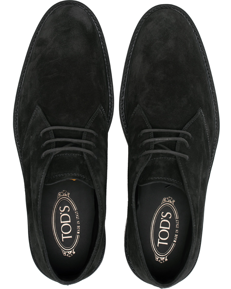 Herre | Tod's Desert Boot Dark Grey Suede | Tod's | Desert Boot Dark Grey Suede