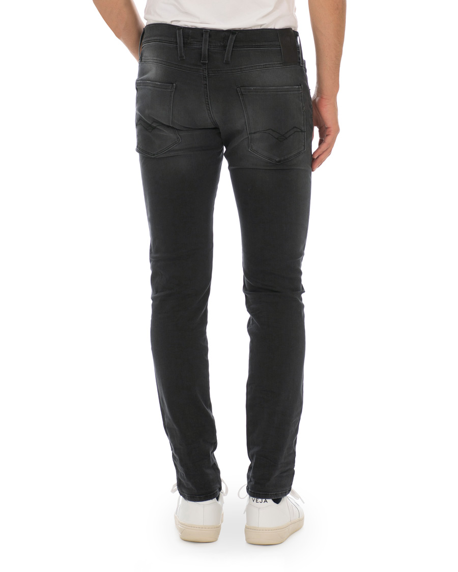 Herre | Jeans | Replay | Anbass Hyperflex Jeans Black