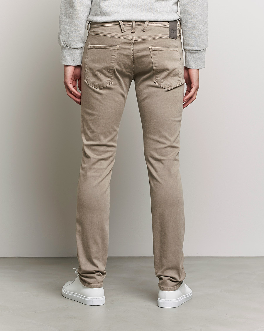 Herre | Bukser | Replay | Anbass Hyperflex X.Lite 5-Pocket Pants Sand