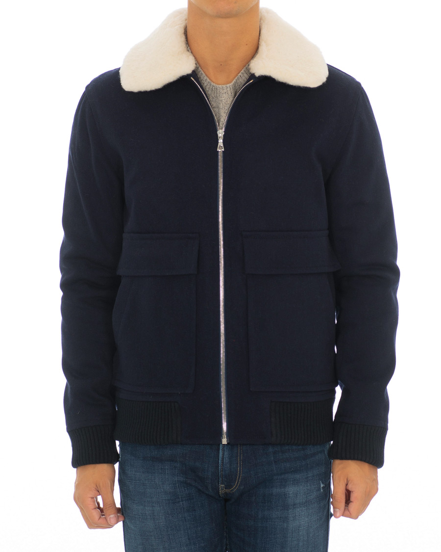 Apc bronze sale jacket navy