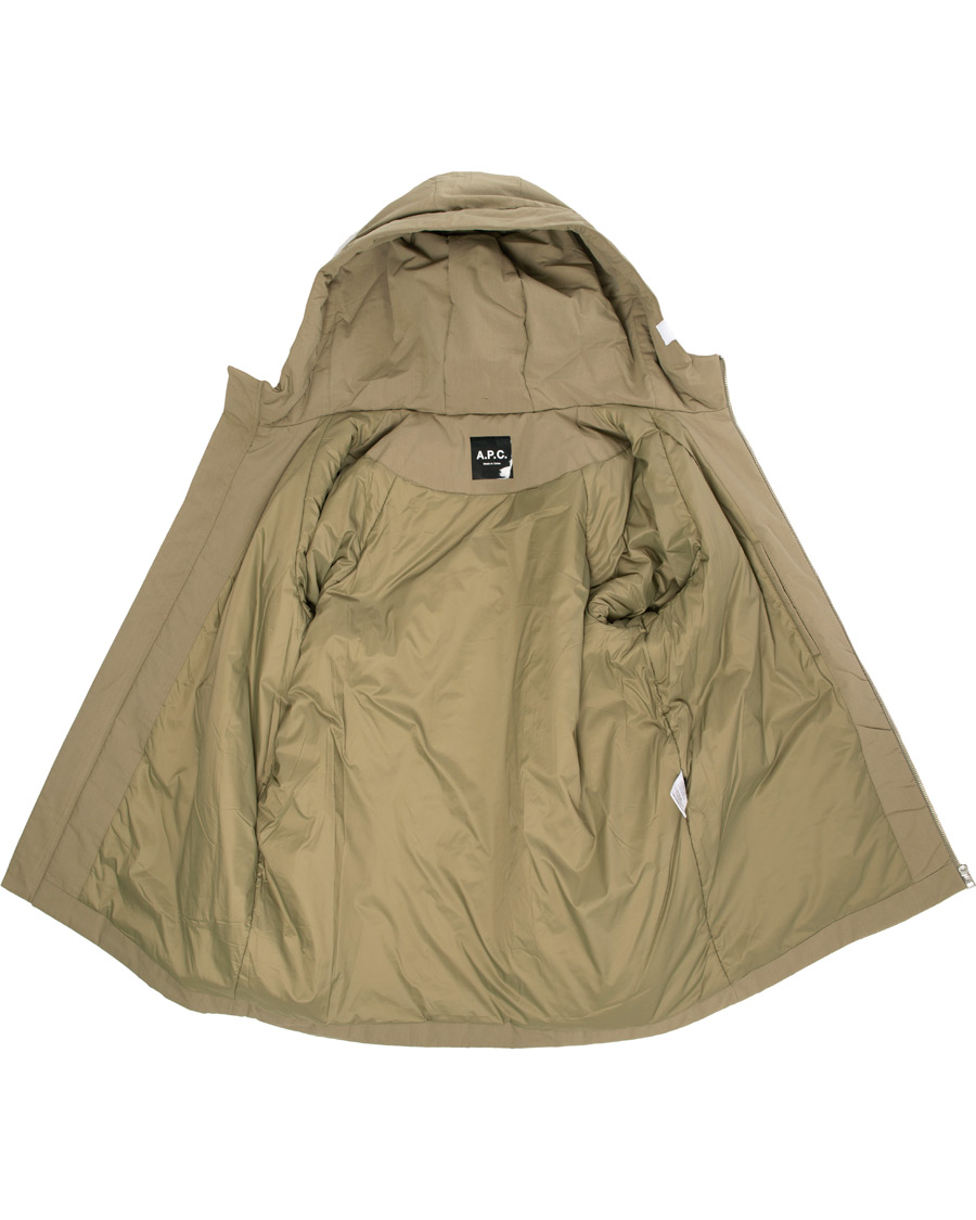 Herre | Jakker | A.P.C. | East Parka Khaki Green