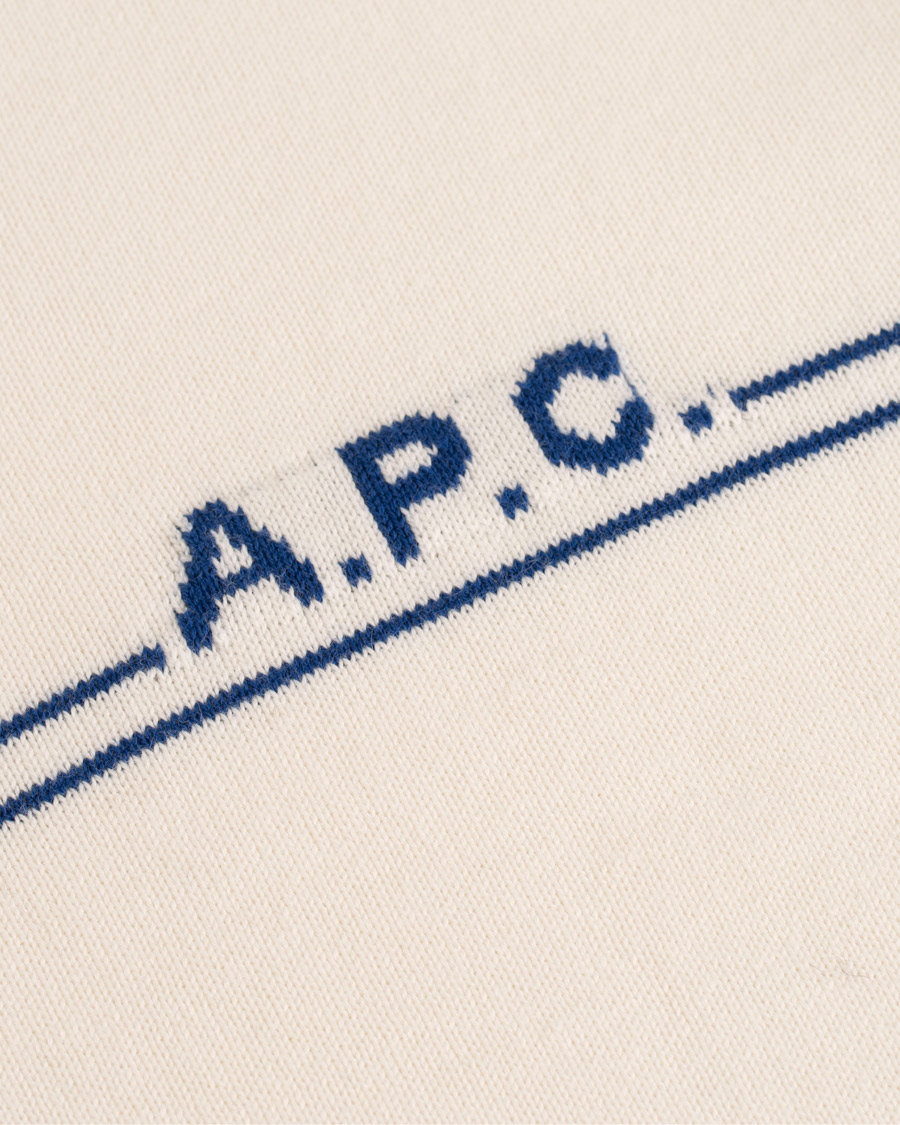 Herre | Gensere | A.P.C. | Eponyme H Crew Neck Ecru