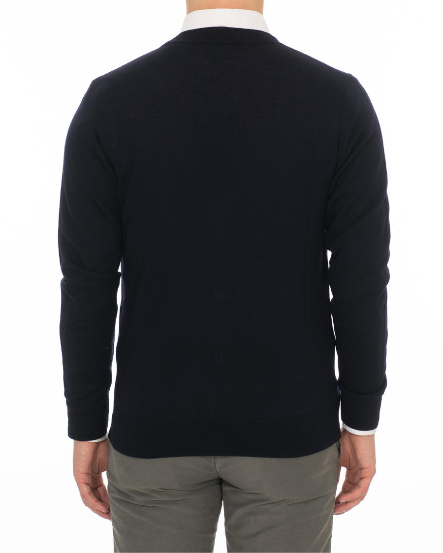 Herre | Gensere | A.P.C. | Samuel Merino Cardigan Dark Navy