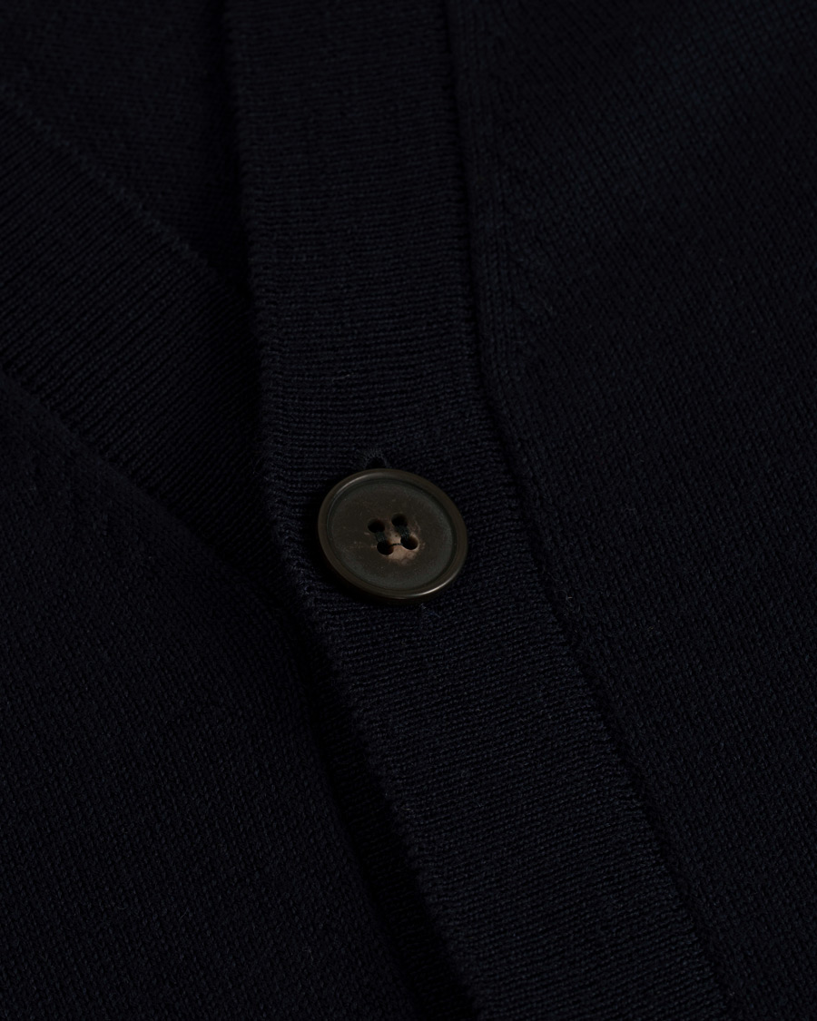 Herre | Gensere | A.P.C. | Samuel Merino Cardigan Dark Navy