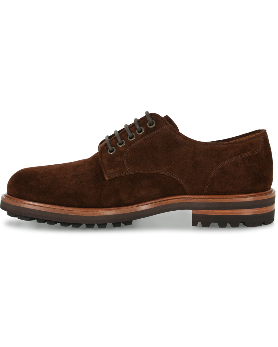 Herre | Brunello Cucinelli Plain Toe Derby Brown Suede | Brunello Cucinelli | Plain Toe Derby Brown Suede