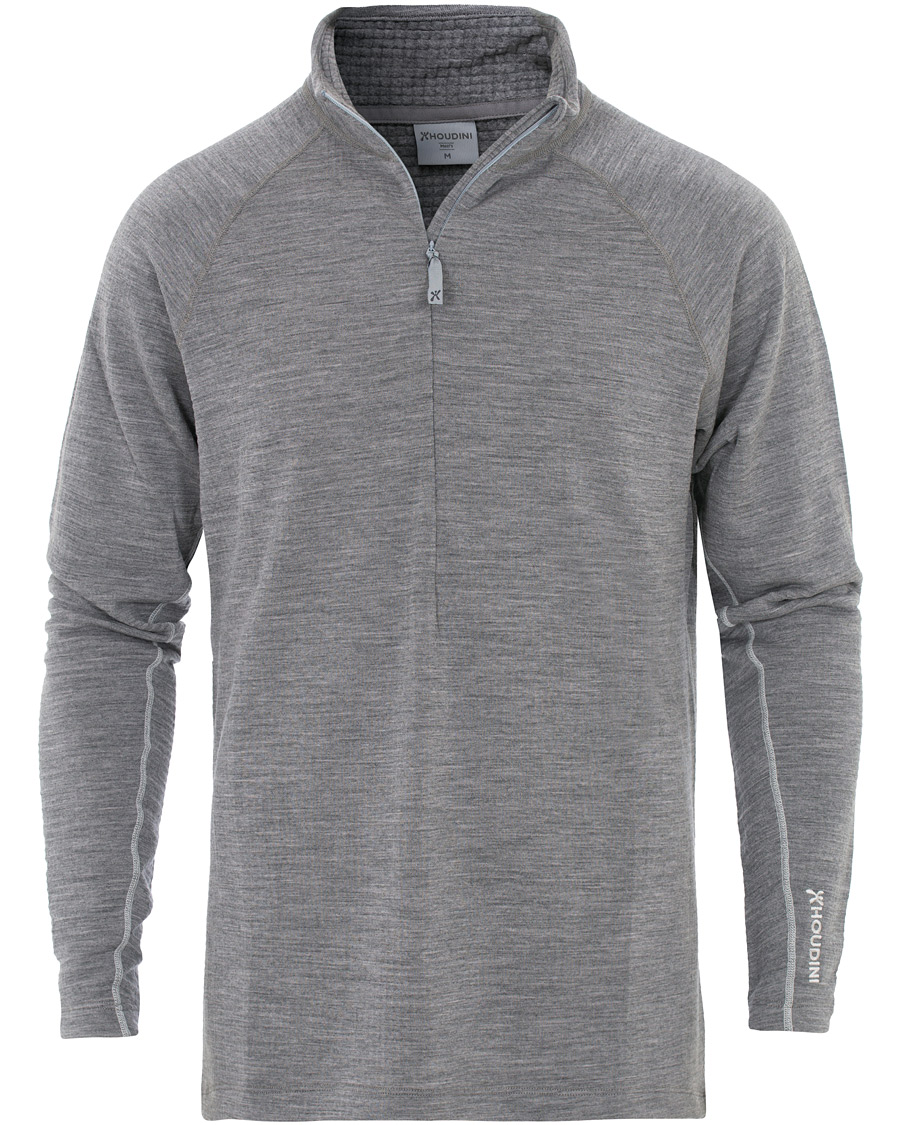 Herre | Gensere | Houdini | Wooler Halfzip College Grey/Haze