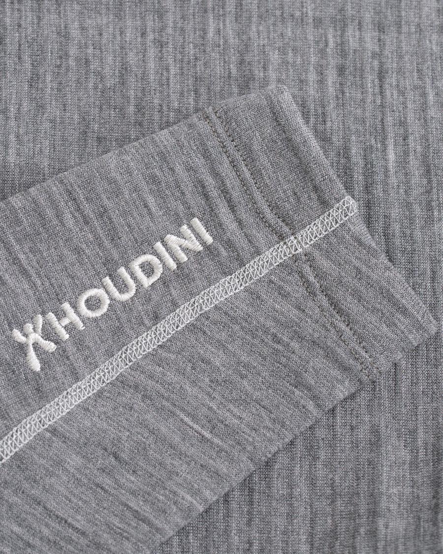 Herre | Gensere | Houdini | Wooler Halfzip College Grey/Haze