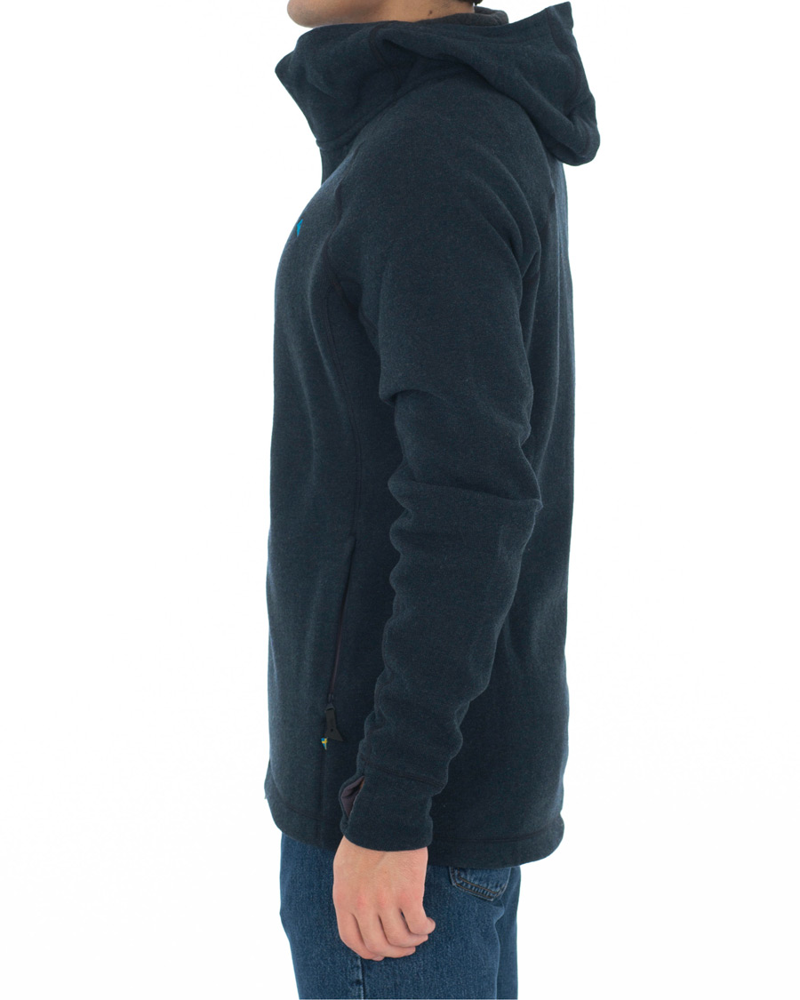 Herre | Gensere | Klättermusen | Balder Thermal Mid-Layer Hoodie Storm Blue